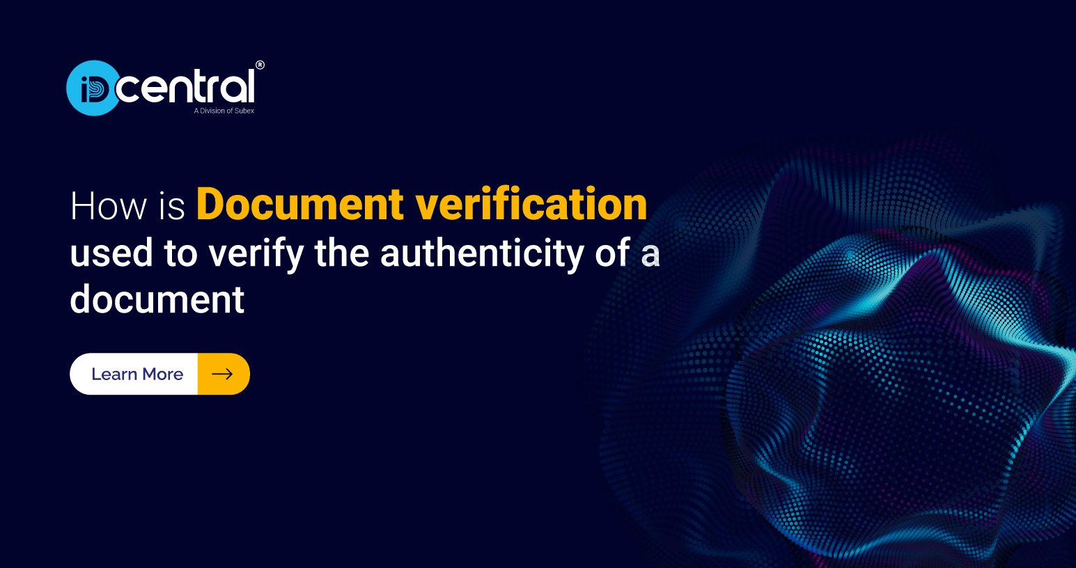 Document Verification What it is & how it works