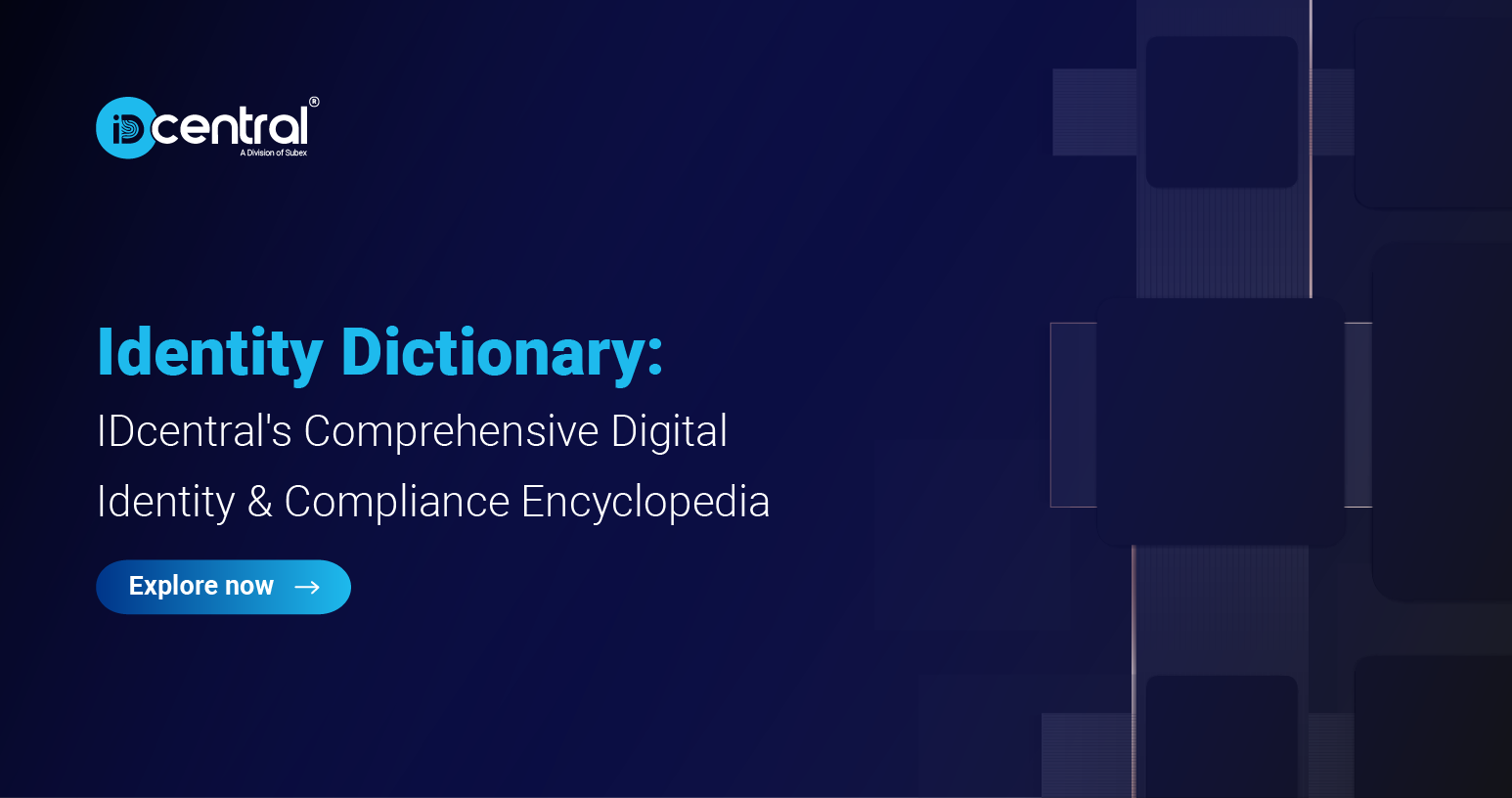 Identity Dictionary Digital Identity and Onboarding Glossary